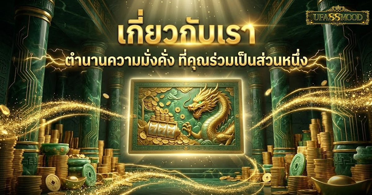 ufa88mood เกี่ยวกับเรา ตำนานความมั่งคั่ง ที่คุณร่วมเป็นส่วนหนึ่ง